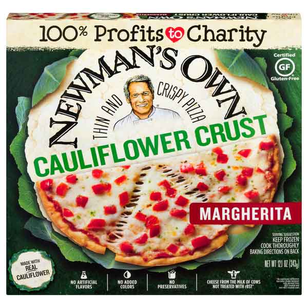 NEWMANS OWN Cauliflower Crust Thin and Crispy Margherita Pizza 12.1 oz