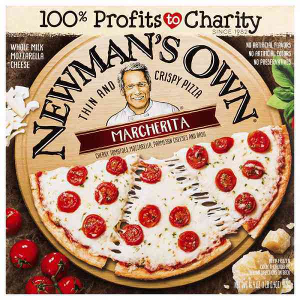 Newman's Own Thin & Crispy Margherita Pizza, 16.4 Oz Box