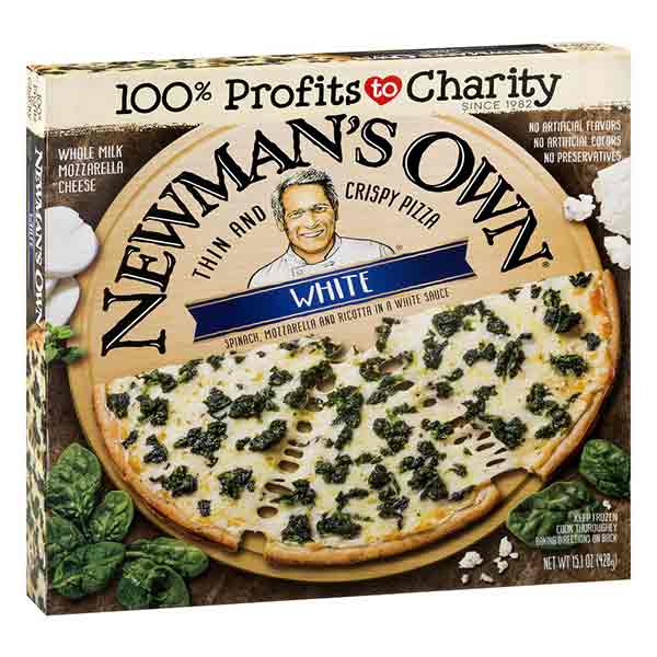 Newman's Own White Thin Crust Frozen Pizza - 15.1oz