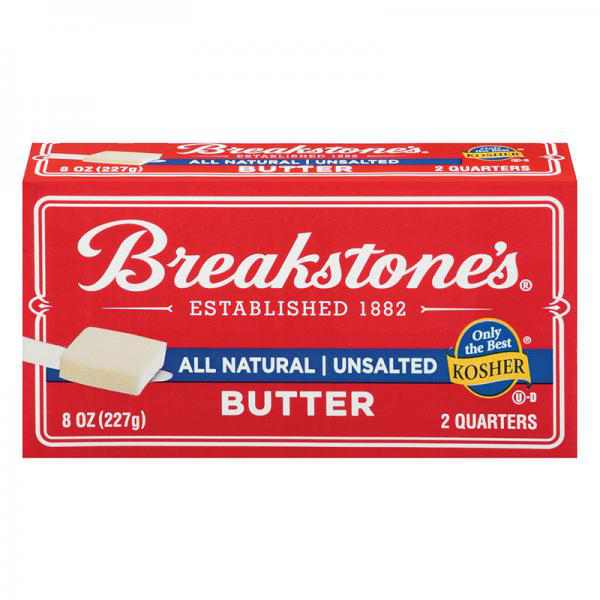Breakstone's - Butter - Unsalted - All Natural 8.00 oz