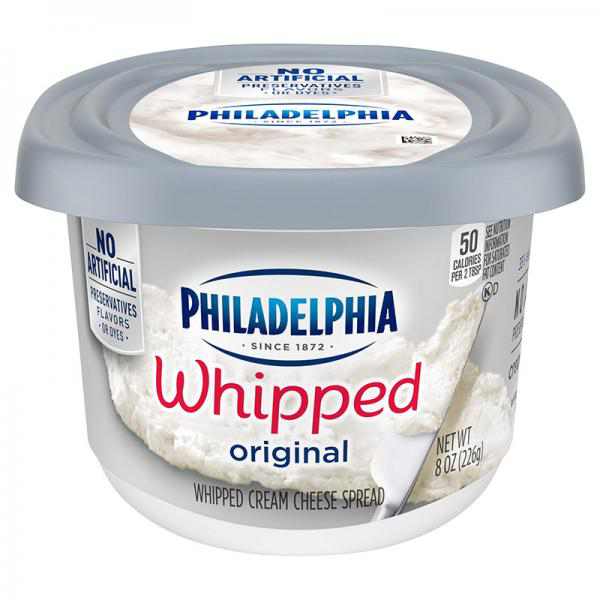 Philadelphia Whipped Cream Cheese Tub - 8oz