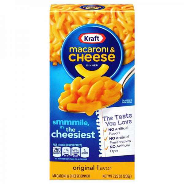 Kraft Macaroni & Cheese Dinner Original - 7.25oz