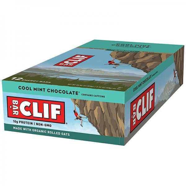 Clif Bar, 2.4 Ounce - Organic Cool Mint Chocolate (12 Pack)