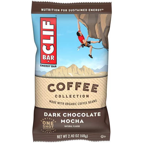 Clif Bar Coffee Collection Dark Chocolate Mocha Energy Bar, 2.40 Oz