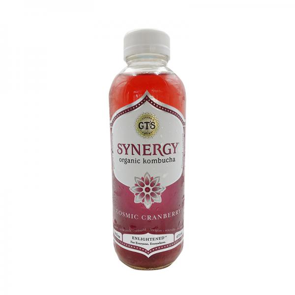 Synergy Cosmic Cranberry Organic Kombucha - 16 fl oz Bottle