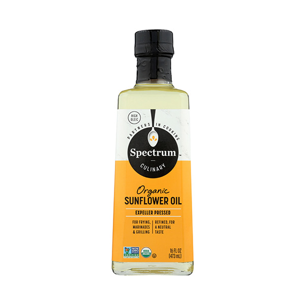 Spectrum Culinary Organic Refined Sunflower Oil, 16 fl. oz.