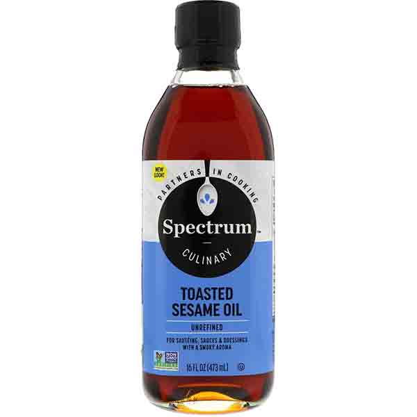 Spectrum Unrefined Toasted Sesame Oil - 16 fl oz