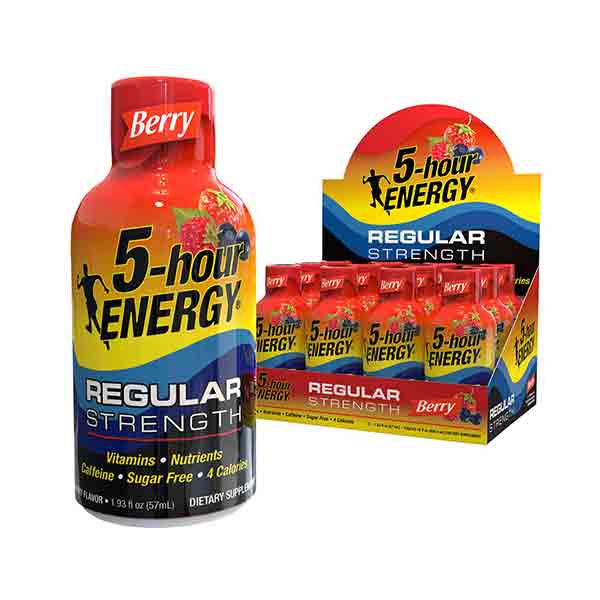 Time Released Energy Micro Shot New Berry Flavor 2 ea