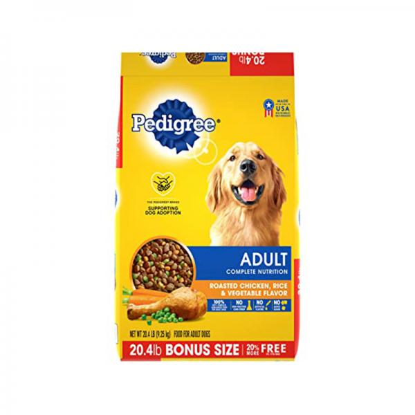 PEDIGREE Complete Nutrition Adult Dry Dog Food Roasted Chicken, Rice & Vegetable