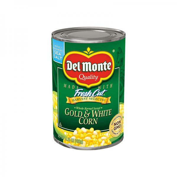 Del Monte Fresh Cut Whole Kernel Sweet Gold & White Corn 15.25oz
