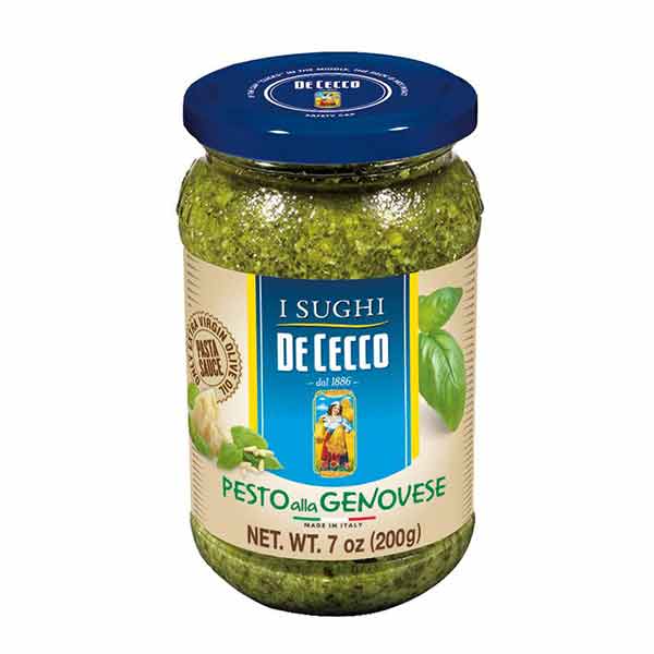 De Cecco Pesto alla Genovese with Extra Virgin Olive Oil, 7 oz