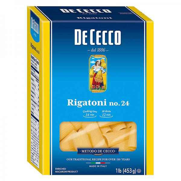 De Cecco Rigatoni, 16 Ounce Boxes (Pack of 5)