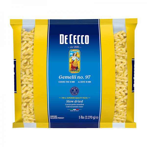 De Cecco Gemelli, 16-Ounce Boxes (Pack of 5)