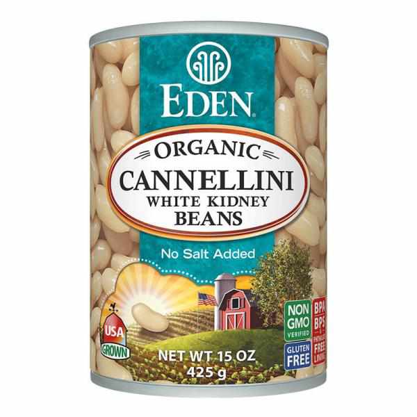 Eden Organic Cannellini White Kidney Beans, 15 Oz