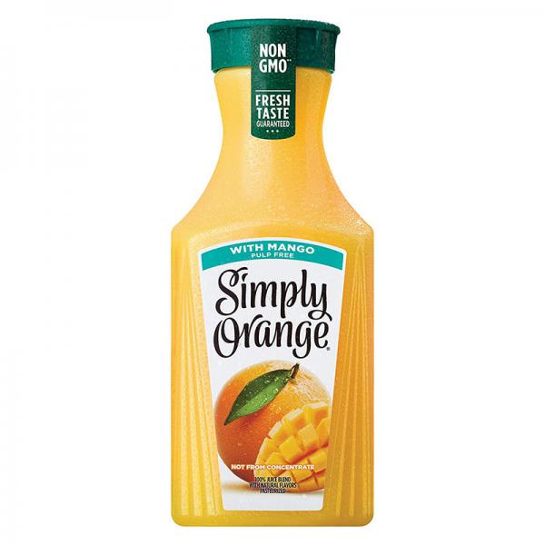 Simply Orange with Mango Juice Blend - 52 fl oz