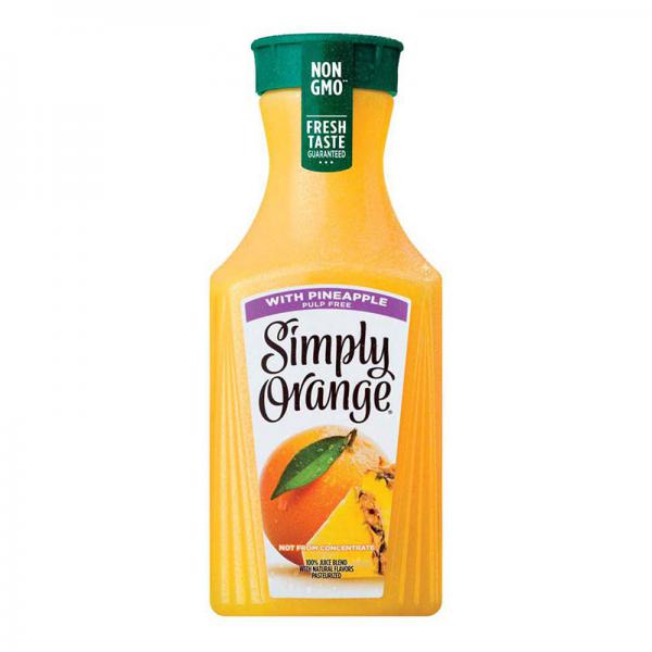 Simply Orange with Pineapple Juice Blend - 52 fl oz