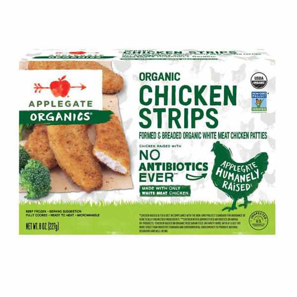 Applegate Organic Frozen Chicken Strips - 8oz
