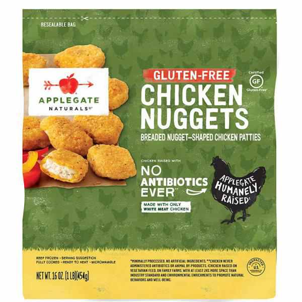 Applegate Natural Gluten-Free Chicken Nuggets Family Size, Frozen - 16oz