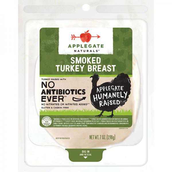 Applegate Natural Smoked Turkey Breast - 7oz