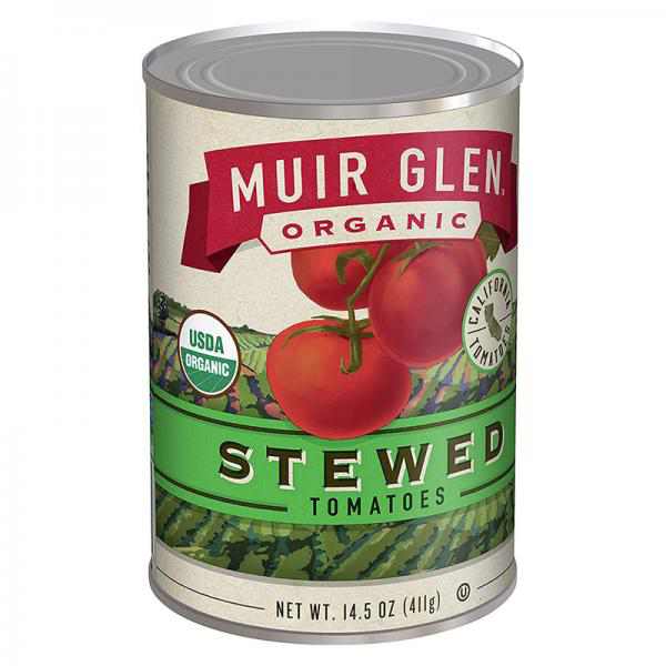 Muir Glen Organic Tomatoes, Stewed, 14.5-Ounce Cans (Pack of 12)