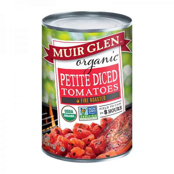 Muir Glen? Organic Fire Roasted Petite Diced Tomatoes