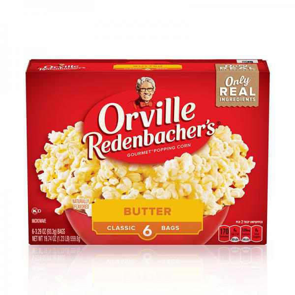 Orville Redenbacher's Butter Popcorn - 17.41oz - 6ct