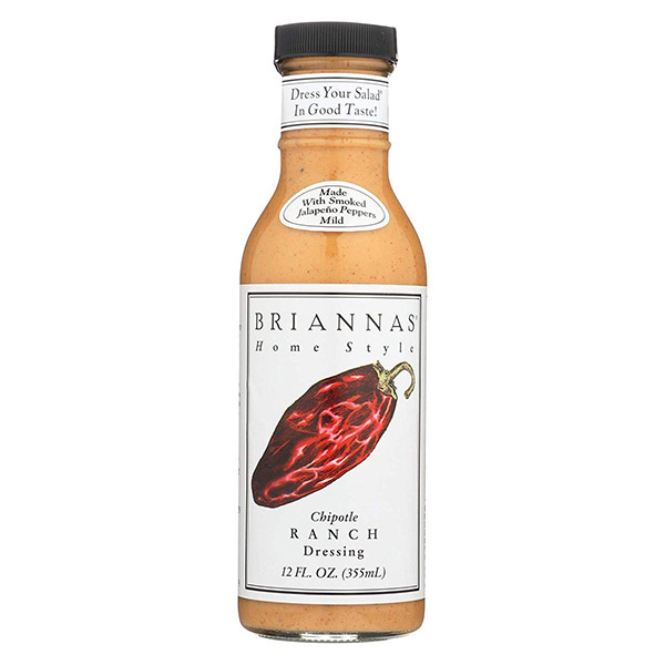 Briannas Home Style Chipotle Ranch, 12 Oz. Bottle