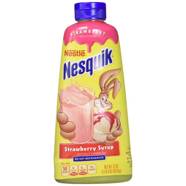 NESQUIK - Strawberry Syrup 22.00 oz