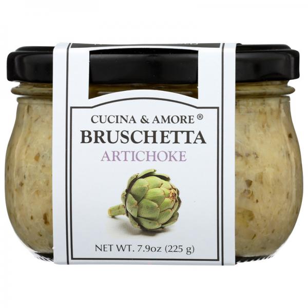 Cucina & Amore Bruschetta Sauce, Artichoke, 7.9 Ounce (Pack of 6)