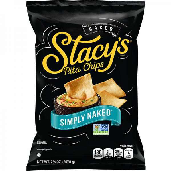 (3 Pack) Stacy's Pita Chips, Simply Naked, 7.33 Oz
