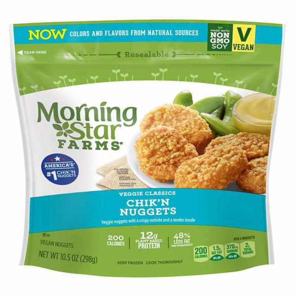 MorningStar Farms Classic Frozen Veggie Chik'n Nuggets - 10.5oz