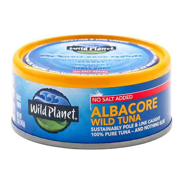 Wild Planet Wild Albacore Tuna No Salt Added