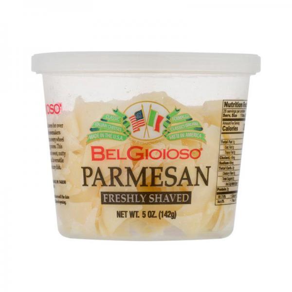 BEL GIOIOSO, FRESHLY SHAVED PARMESAN CHEESE