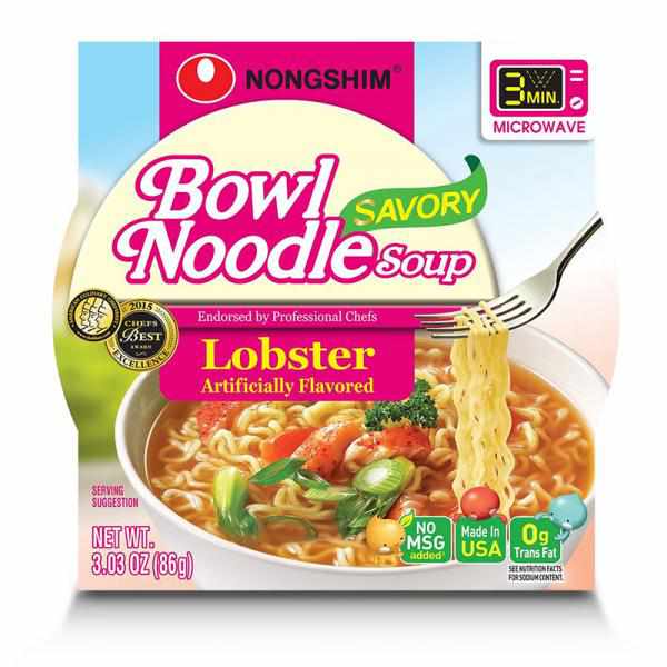 Nongshim Bowl-savory Lobster 3.03oz