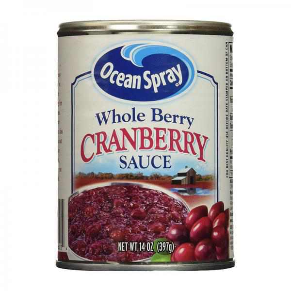 Ocean Spray Whole Berry Cranberry Sauce, 14 Ounce (Pack of 24)