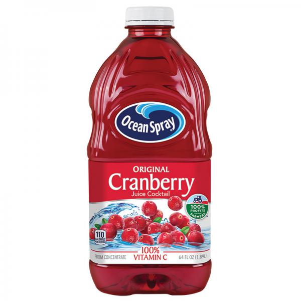 Ocean Spray 100% Cranberry Juice Cocktail - 64 fl oz Bottle