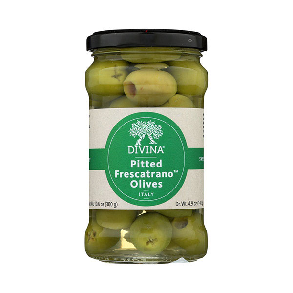 Divina Frescatrano Pitted Olives, 4.9 Oz