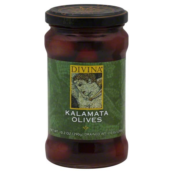 Divina Kalamata Olives Case of 6 6.3 Oz. - All