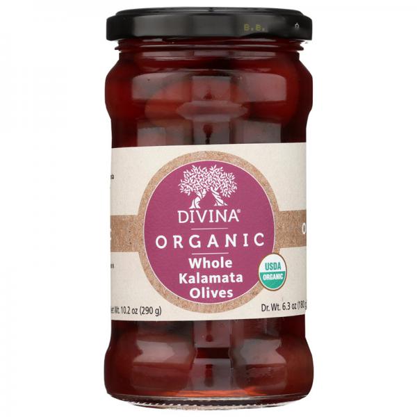 Divina Organic Kalamata Olives, 6.35 Oz