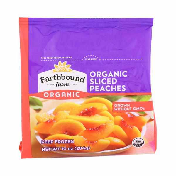 Earthbound Farm - Frozen Sliced Peaches 10.00 oz
