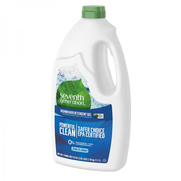 Seventh Generation Free & Clear Dishwasher Detergent Gel 42 oz
