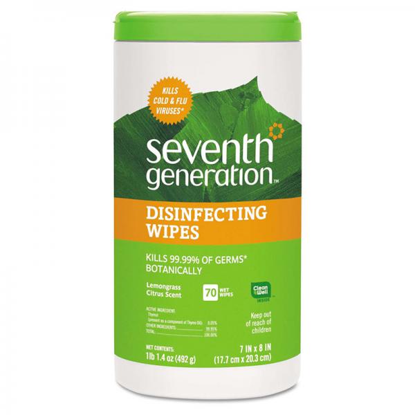 Seventh Generation 70-Count Lemongrass Citrus All-Purpose Cleaner