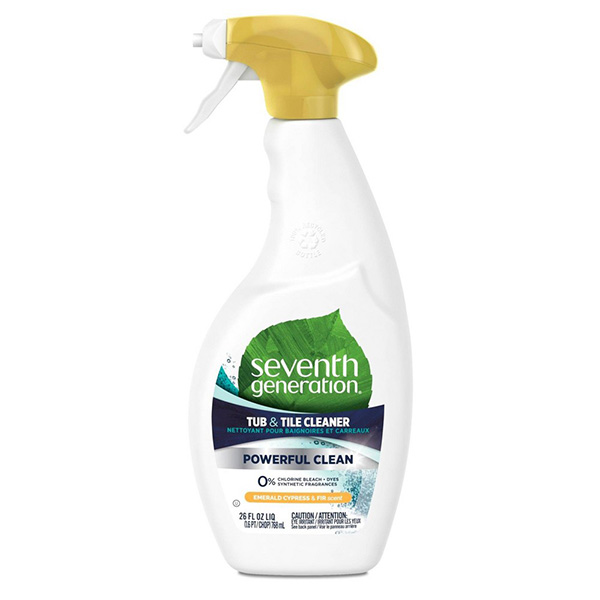 Seventh Generation Tub & Tile Cleaner - Emerald Cypress & Fir 26 Fl Oz Liquid