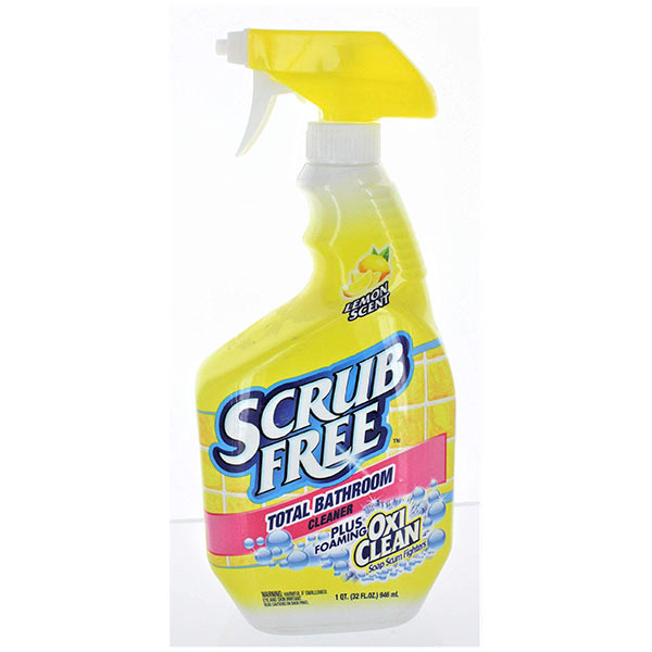 Scrub Free Soap Scum Remover Lemon, 32 Fl Oz