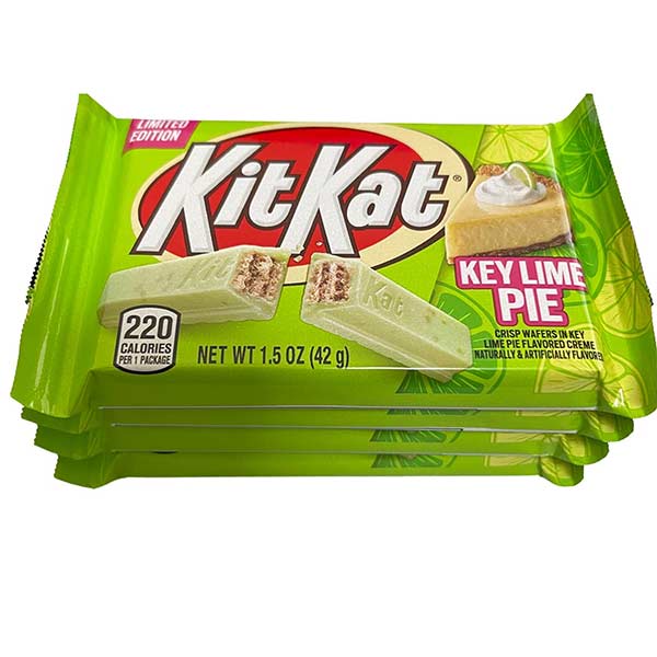 Key Lime Pie Kit Kat - 4 Bars - Limited Edition Flavor