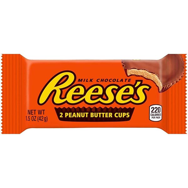 Reese's Peanut Butter Cups Milk Chocolate, 1.5 Oz