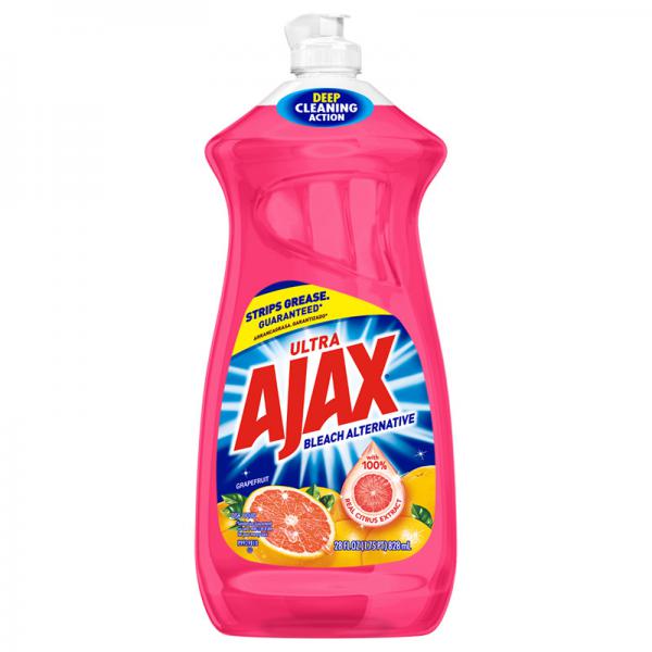 Ajax Bleach Alternative Grapefruit Dish Liquid