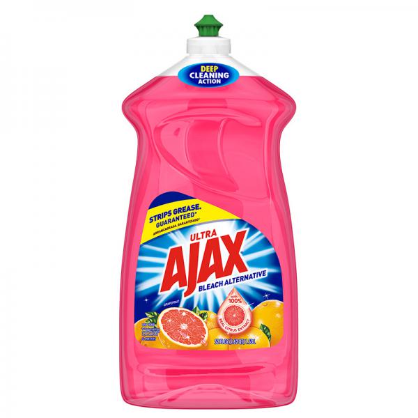 Ajax Bleach Alternative Dish Liquid, Grapefruit, 28 Ounce (Pack of 9)