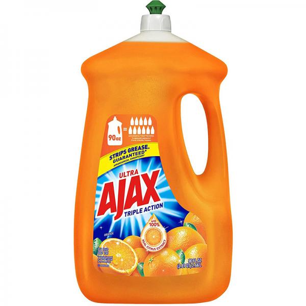 Ajax Triple Action Orange Dish Liquid Hand Soap