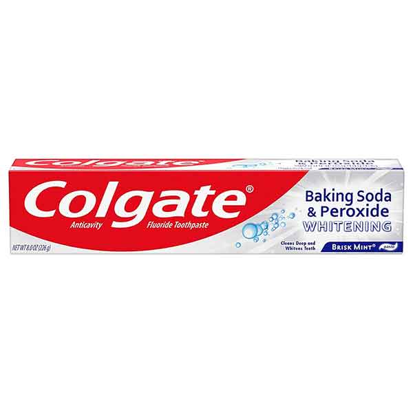 Colgate Peroxide Whitening Toothpaste, 8 Oz